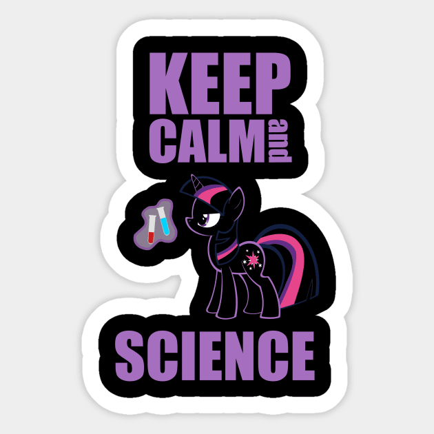 Keep Calm: Twilight Sparkle Sticker by SierraSparx